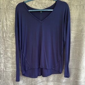 GAP Blue Long Sleeve Blouse